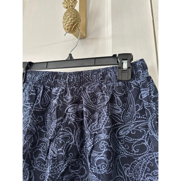 Karen Scott women’s size medium petite blue and black pants - Picture 7 of 7